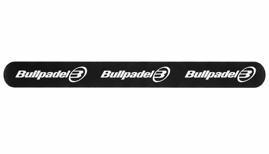 Bullpadel High Frame Racket Protector — Black (Leather Look)