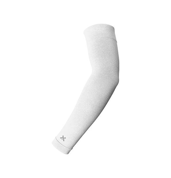 GEARXPro Arm Sleeve Compression — White, M (30-34cm)