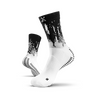 SOXPro Padel Grip Socks — White/Black, M (EU 41-46)