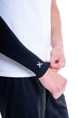 GEARXPro Arm Sleeve Compression — White, M (30-34cm)