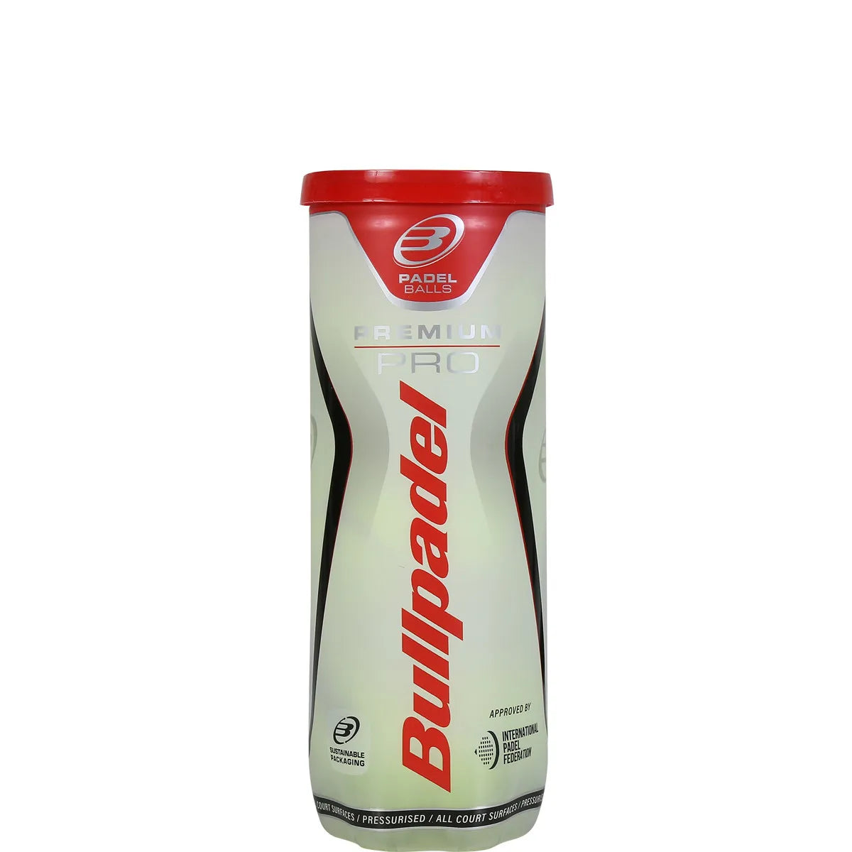 Bullpadel Premium Pro Balls (Tube of 3)