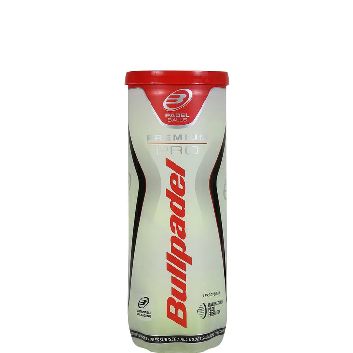 Bullpadel Premium Pro Balls (Tube of 3)