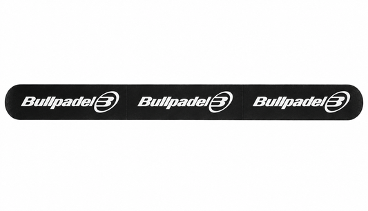 Bullpadel High Frame Racket Protector — Black (Leather Look)