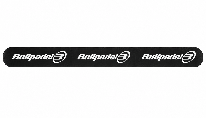 Bullpadel High Frame Racket Protector — Black (Leather Look)