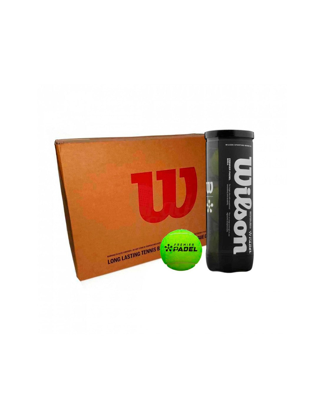 Wilson Premier Padel Balls (Tube of 3)