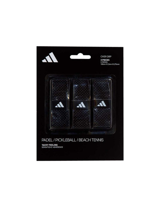 Adidas Padel Overgrips Black (Pack of 3)