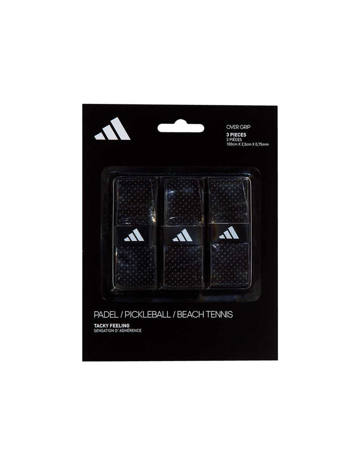 Adidas Padel Overgrips Black (Pack of 3)