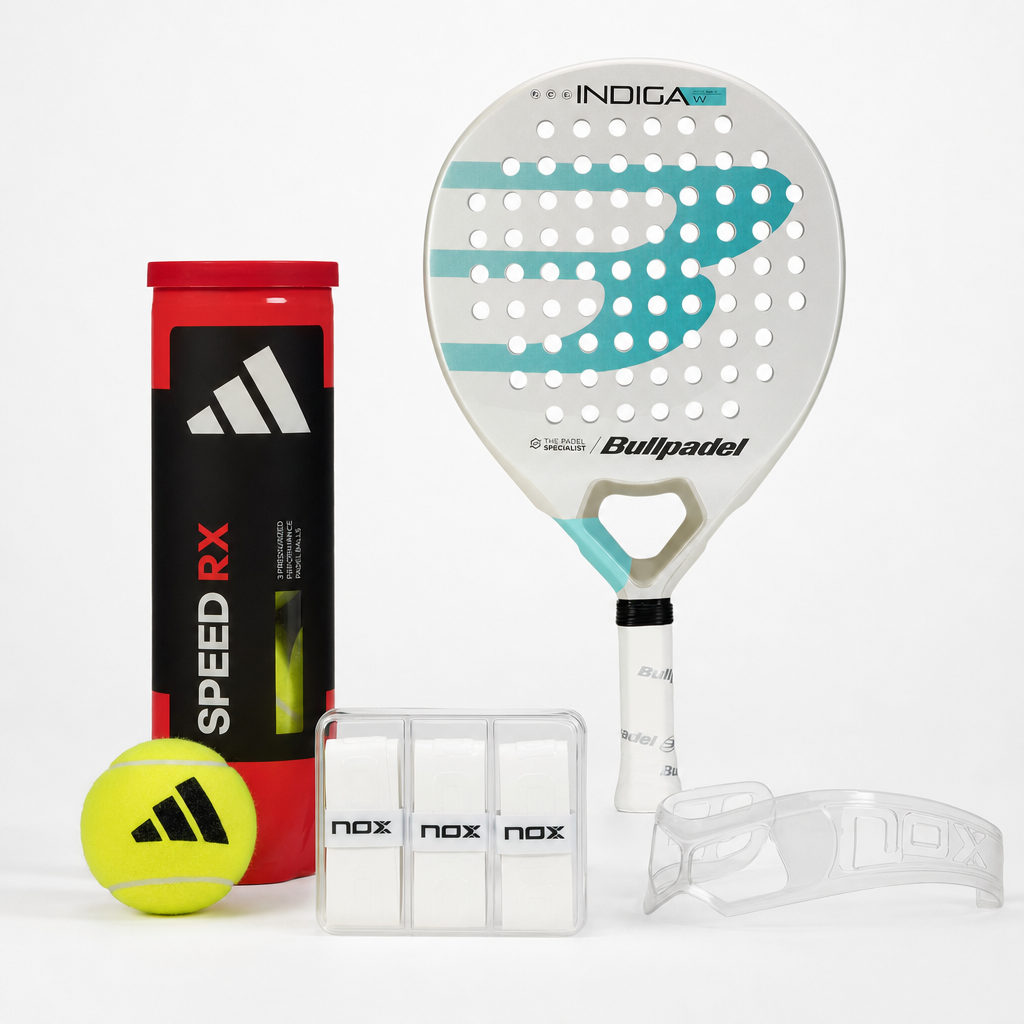Beginner Starter Kit — Racket, Balls, Grip & Protector